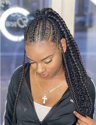 ponytail braids